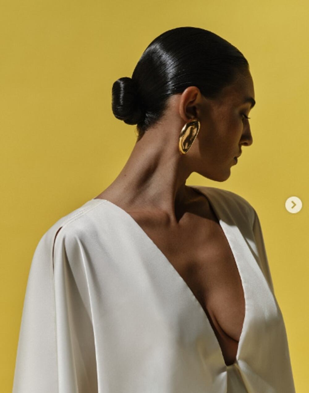 NEW Baobab Niki Gold Earrings